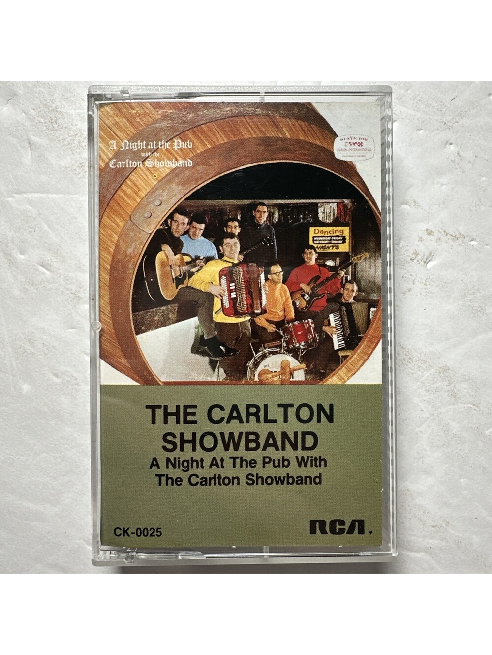 The Carlton Showband A Night At The Pub With The Carlton Showband Cassette 1985